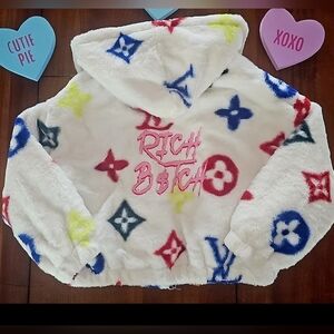 Multicolor Fun Hooded Jacket